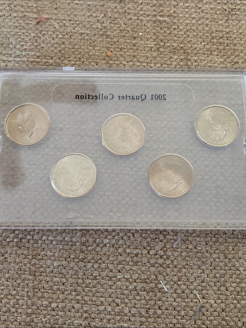 2001 Quarter uncirculated Collection Display Set - Picture 3 of 5